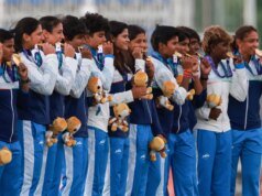 L’India sconfigge lo Sri Lanka per 147 punti mentre Mandhana brilla nella finale dei Giochi Asiatici