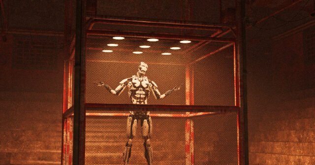 GUARDA: Il robot butta a terra l’influencer nella lotta in gabbia tra uomo e macchina GUARDA: Il robot butta a terra l’influencer nella lotta in gabbia tra uomo e macchina