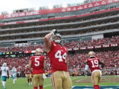 Bud Light risponde dopo che la NFL ha multato Kyle Juszczyk dei 49ers per la celebrazione del “Beer-Chug”