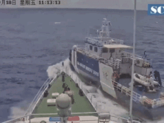 La guardia costiera cinese sperona una nave filippina nel Mar Cinese Meridionale, scatenando uno scontro diplomatico