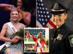 Una concorrente di Miss America rivela il suo sorprendente lavoro quotidiano come agente di polizia del Massachusetts