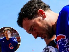 Alex Bregman dei Cubs è rimasto insanguinato con gli occhi chiusi e gonfi dopo essere stato colpito da una palla foul in una scena spaventosa