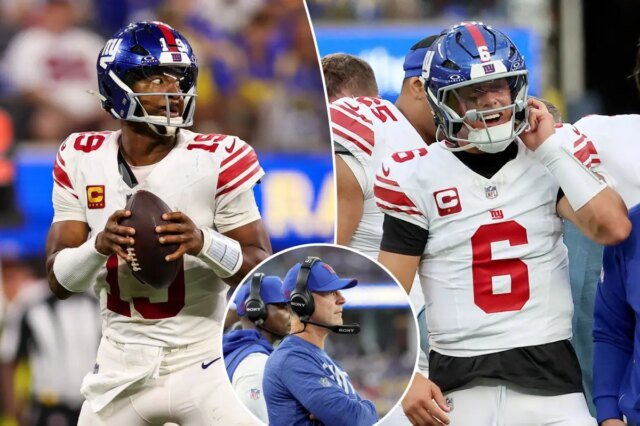Il vero carattere dei Giants sarà messo alla prova dal definitivo “pugno allo stomaco” di Jaxson Dart Il vero carattere dei Giants sarà messo alla prova dal definitivo “pugno allo stomaco” di Jaxson Dart