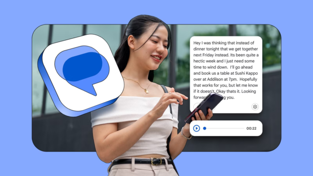 Questo trucco di Google Messaggi ha finalmente risolto il mio più grande fastidio legato ai lunghi messaggi audio Questo trucco di Google Messaggi ha finalmente risolto il mio più grande fastidio legato ai lunghi messaggi audio
