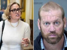 L’ex guardia del corpo di Kyrsten Sinema le chiede di pagare la sua cauzione un mese dopo aver distrutto la sua casa