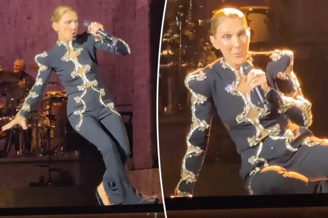 Celine Dion fa una caduta spaventosa sul palco durante la residenza a Parigi – e non perde un solo colpo Celine Dion fa una caduta spaventosa sul palco durante la residenza a Parigi – e non perde un solo colpo