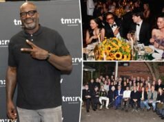 Shaquille O’Neal fa canestro a Times Square, Andrew Garfield va alla première del NYFF e altri avvistamenti