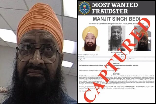 L’FBI restituisce il truffatore “Most Wanted” agli Stati Uniti dopo l’arresto in India per presunto programma di buoni pasto SNAP da 600.000 dollari