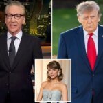 Bill Maher dice che cenare con Trump è come uscire con Taylor Swift