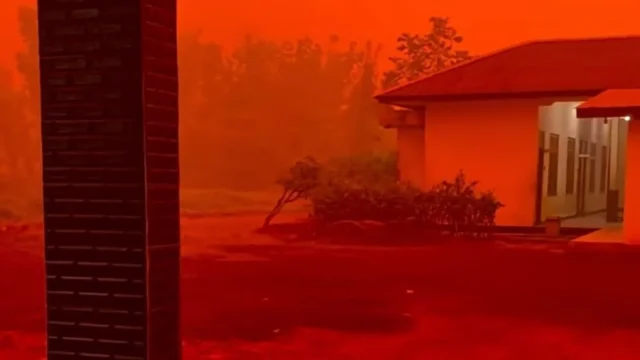 4 mesi circondato dal fumo degli incendi boschivi e terrestri, il governo ha esortato a creare campi di ossigeno per bambini e anziani