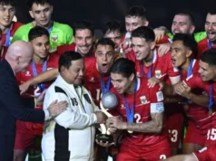 Per quanto riguarda il bonus per la Nazionale indonesiana dopo aver vinto la FIFA ASEAN Cup 2026, questa è la risposta di Prabowo