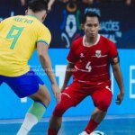 Di fronte al gigante mondiale di futsal, la nazionale indonesiana ha perso 0-3 contro il Brasile