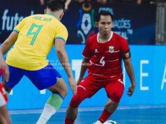 Di fronte al gigante mondiale di futsal, la nazionale indonesiana ha perso 0-3 contro il Brasile