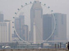 È prevista pioggia a Singapore, la foschia dovrebbe diradarsi oggi