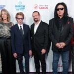 Gene Simmons ed Erin Foster premiati al Creative Community for Peace Gala