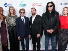 Gene Simmons ed Erin Foster premiati al Creative Community for Peace Gala