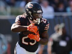 L’infortunio per il RB Kyle Monangai dei Bears è peggiore di quanto si pensasse inizialmente