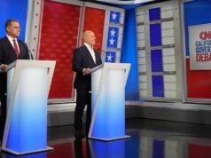 Steve Hilton incolpa i democratici per l’esodo di Hollywood nel dibattito sul governatore della California