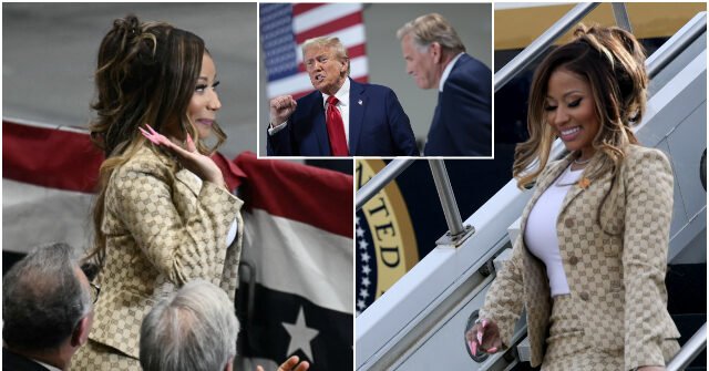 Guarda: Nicki Minaj aiuta Trump Stump per Mike Rogers nel gremito rally di Detroit Guarda: Nicki Minaj aiuta Trump Stump per Mike Rogers nel gremito rally di Detroit