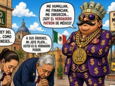 L’élite politica messicana usa la legge per mettere a tacere i critici, meme