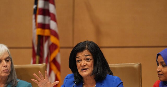 Jayapal: Nei paesi socialisti c’è “molta più fiducia nel governo”. Jayapal: Nei paesi socialisti c’è “molta più fiducia nel governo”.