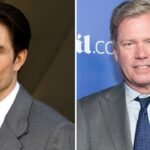 Chris Hansen chiede a Robert Pattinson di sedersi per l’intervista in “Primetime”.