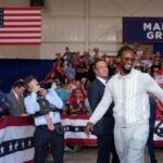 Il grande Todd Gurley della NFL partecipa alle campagne con Trump in Georgia