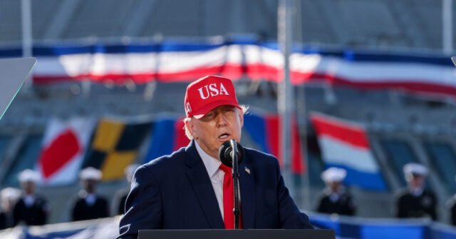 Trump nel Maryland annuncia la costruzione del “più grande nuovo cantiere navale” negli Stati Uniti Trump nel Maryland annuncia la costruzione del “più grande nuovo cantiere navale” negli Stati Uniti