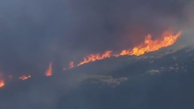 L’incendio di Malibu scatena ordini di evacuazione mentre l’incendio raggiunge 80 acri