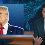 Michael Kosta interrompe il discorso del Daily Show mentre la folla esplode per lo scavo di Trump