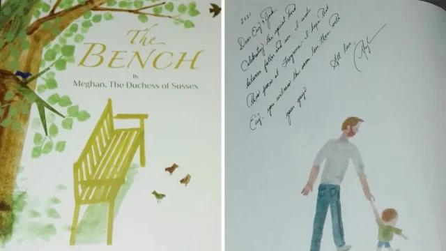 Il libro di Meghan “autografato alla principessa Eugenie” pubblicato su eBay Il libro di Meghan “autografato alla principessa Eugenie” pubblicato su eBay