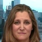 Freeland: le politiche di Trump nei confronti del Canada “sono squilibrate”