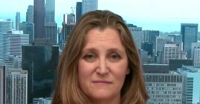 Freeland: le politiche di Trump nei confronti del Canada “sono squilibrate” Freeland: le politiche di Trump nei confronti del Canada “sono squilibrate”