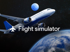 Ho fatto un giro con il simulatore di volo di Google Earth; è sorprendentemente avvincente