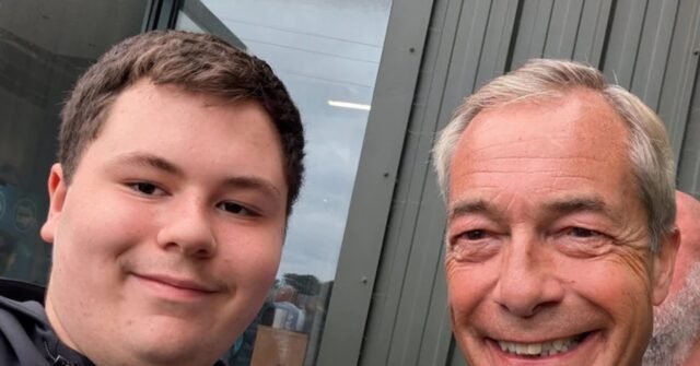 Sostenitore adolescente di Farage arrestato per battute online sul consigliere conservatore Sostenitore adolescente di Farage arrestato per battute online sul consigliere conservatore