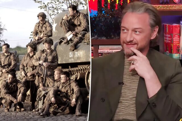 James McAvoy rimprovera il co-protagonista di “Band of Brothers” per averlo maltrattato sul set James McAvoy rimprovera il co-protagonista di “Band of Brothers” per averlo maltrattato sul set