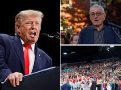 Trump si scaglia contro l'”idiota” Robert De Niro e riflette sui crediti d’imposta di Hollywood durante il raduno di Daytona Beach