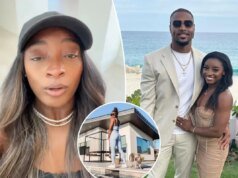 Simone Biles scoppia in lacrime mentre lei e il marito, giocatore della NFL, Jonathan Owens, vendono una lussuosa casa in Texas