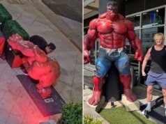 Red Hulk di West Hollywood subisce un’altra sconfitta in un attacco vandalico da 6.000 dollari