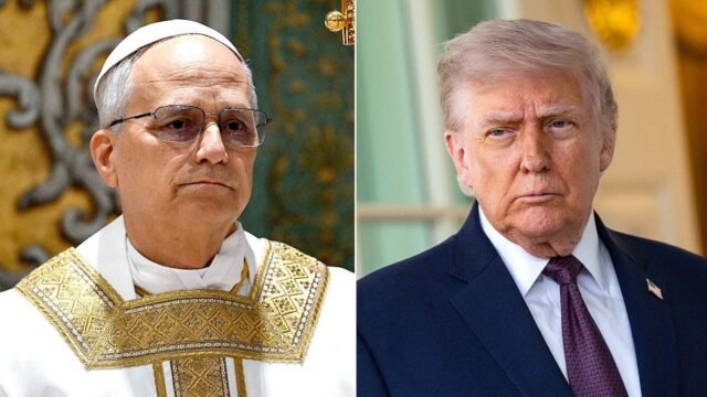 Trump augura a Papa Leone una pronta guarigione dopo la diagnosi di cancro ai polmoni e parla molto bene del fratello del pontefice Trump augura a Papa Leone una pronta guarigione dopo la diagnosi di cancro ai polmoni e parla molto bene del fratello del pontefice