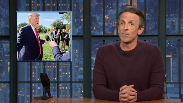 Seth Meyers si fa beffe dell’affermazione di Trump che suo zio ha inventato il radar