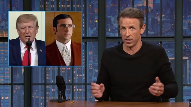 Seth Meyers ripensa quale personaggio “conduttore” sia Trump Seth Meyers ripensa quale personaggio “conduttore” sia Trump