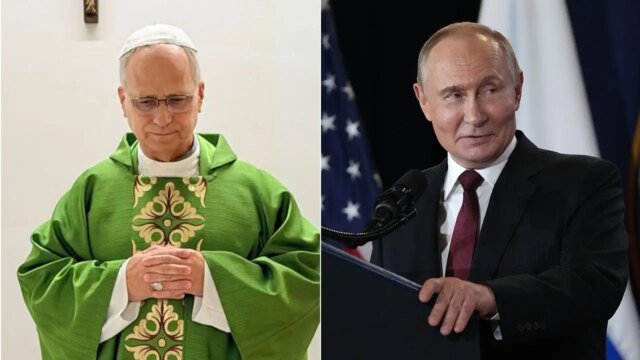 Convalescente da un intervento chirurgico ai polmoni, Papa Leone esorta Putin ad accettare il cessate il fuoco nella città ucraina controllata dai russi Convalescente da un intervento chirurgico ai polmoni, Papa Leone esorta Putin ad accettare il cessate il fuoco nella città ucraina controllata dai russi